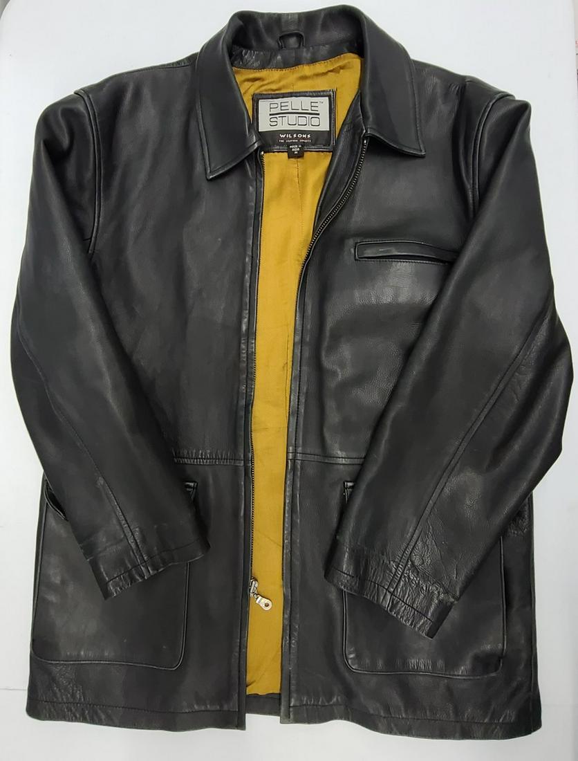 Men's M Leather Coat Wilson's Pelle Studio (1 of 1)