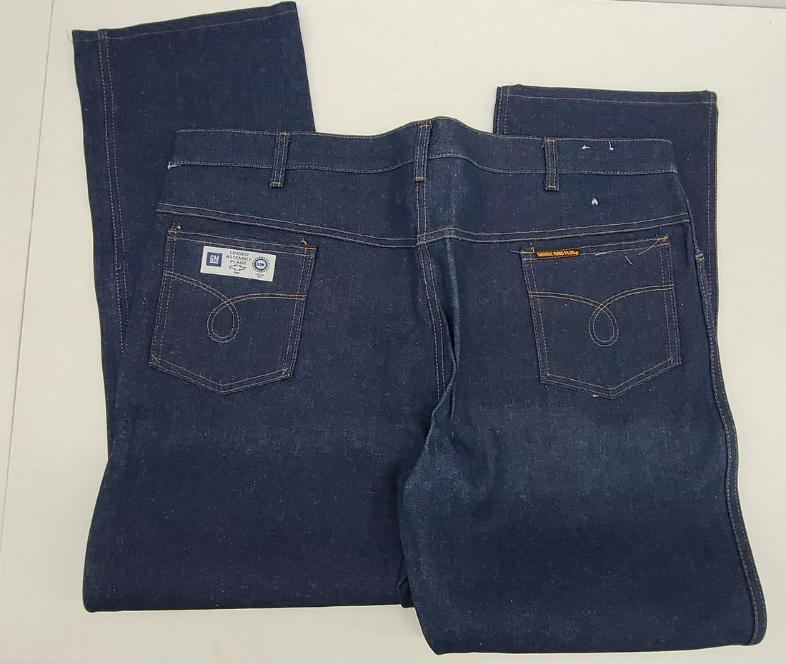 Men's Saddle King GM Linden Ford Assembly Plant UAW: Men's Saddle King GM Linden Ford Assembly Plant UAW Local Jeans 44x32
