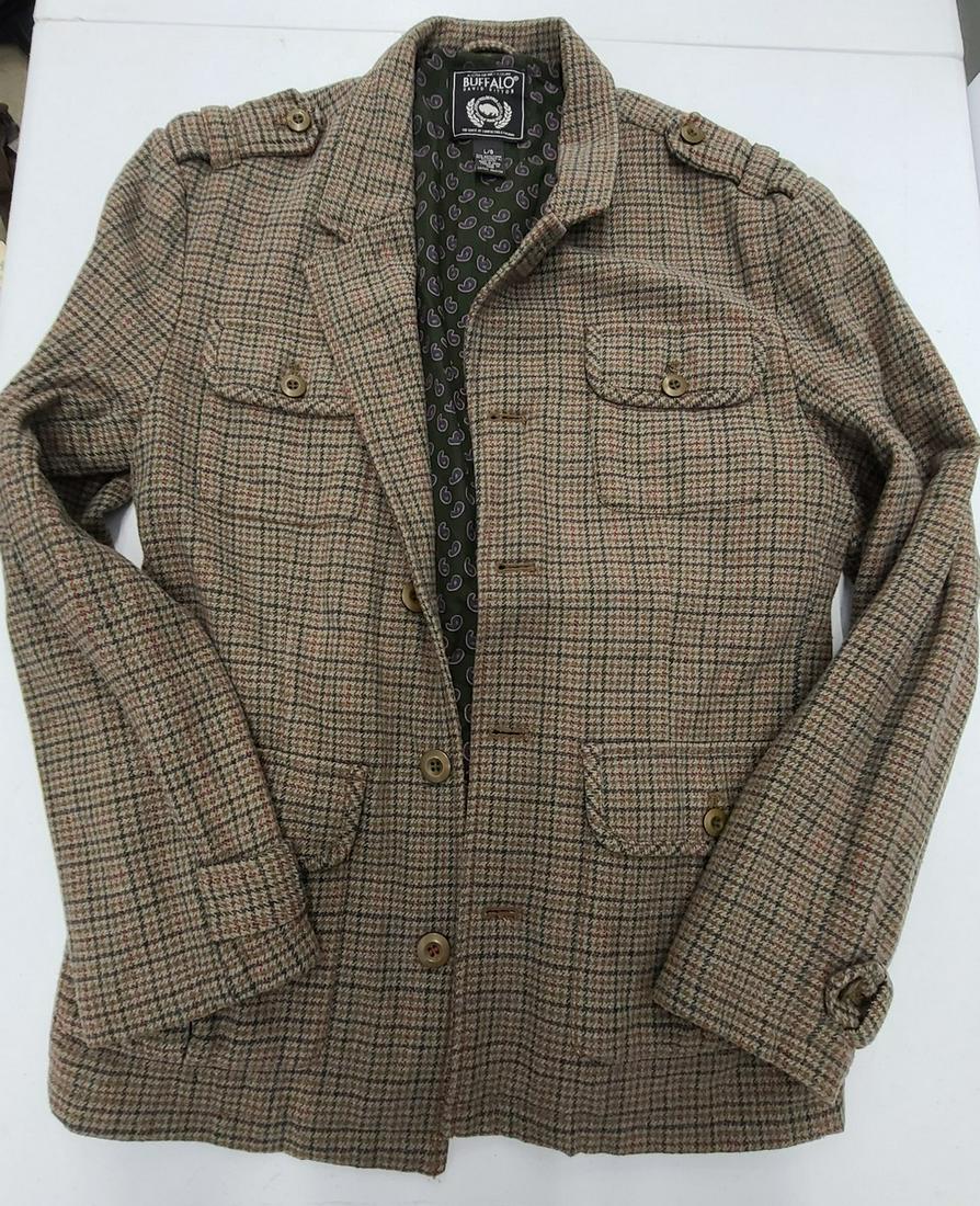 Men's L Buffalo Retro Tweed Jacket (1 of 1)