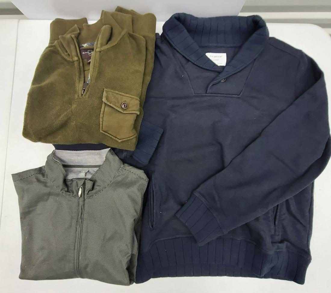 Men's L Sweaters Primark Ashworth Black Brown: Men's L Sweaters Primark Ashworth Black Brown