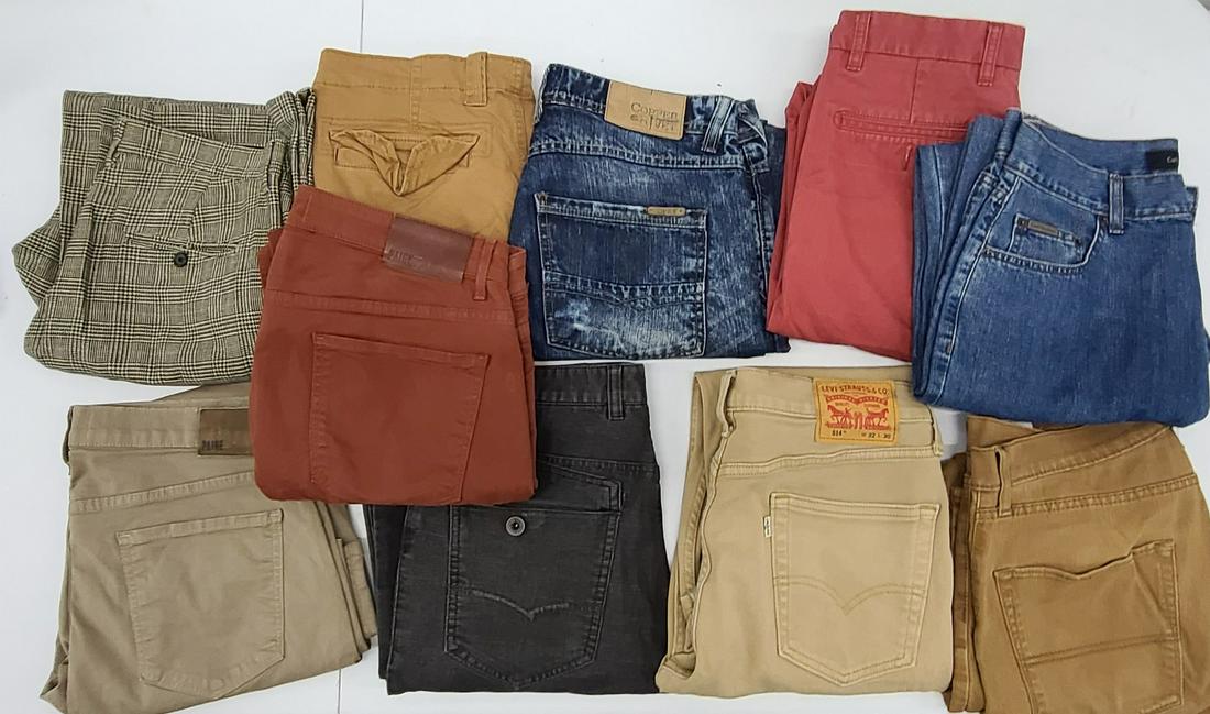 Men's Pants 32-34 incl Levi's and Calvin Klein (1 of 1)