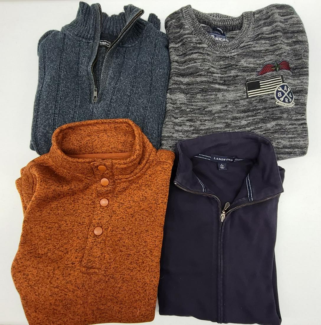 men's Medium sweaters Lands' End G.H. Bass: men's Medium sweaters Lands' End G.H. Bass