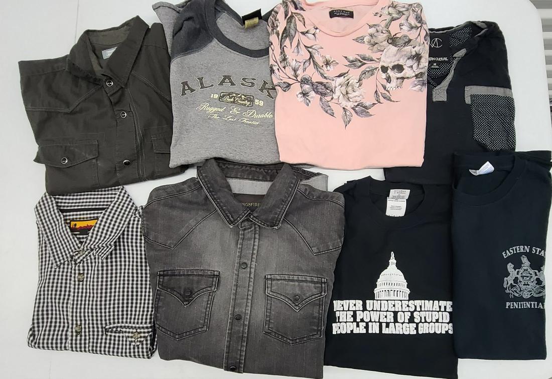 Men's M Tees & Shirts incl Eastern State Penitentiary (1 of 1)