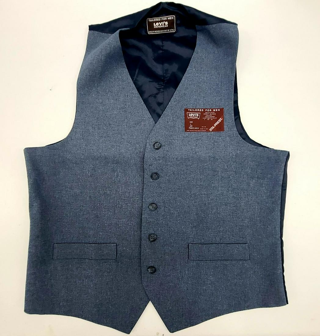 Vintage Levi's Dress Vest L: Vintage Levi's Dress Vest L