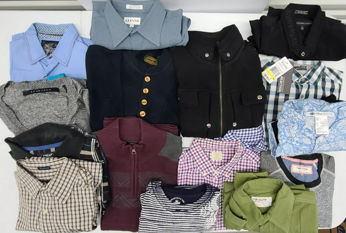 Men's M Shirts & Sweaters incl Wrangler & J. Crew: Men's M Shirts & Sweaters incl Wrangler & J. Crew