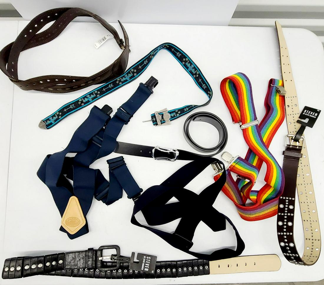 Belts and Suspenders incl Steve Madden NWT: Belts and Suspenders incl Steve Madden NWT