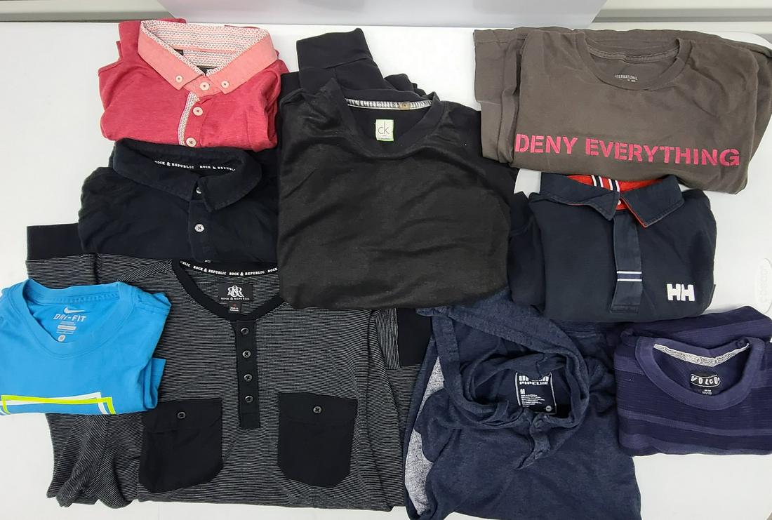 Men's M Clothing incl Calvin Klein, Rock & Republic, (1 of 1)