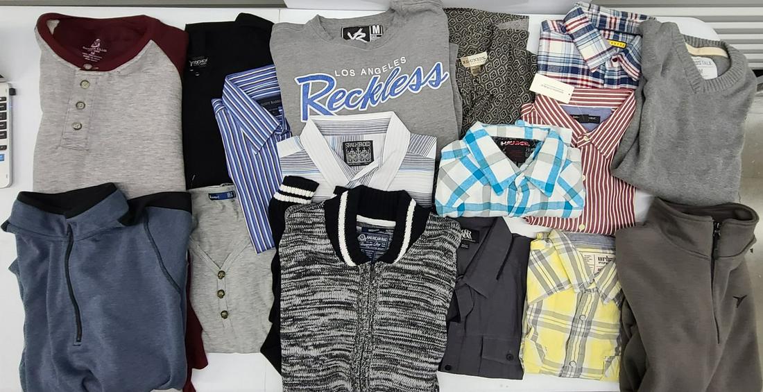Men's M Shirts & Sweaters incl LA Reckless: Men's M Shirts & Sweaters incl LA Reckless