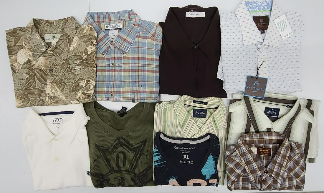 Men's XL Shirts incl Wrangler Izod Calvin Klein (1 of 1)