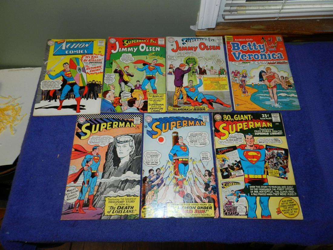 Lot of 12 Cent comics Superman Jimmy Olsen (1 of 1)