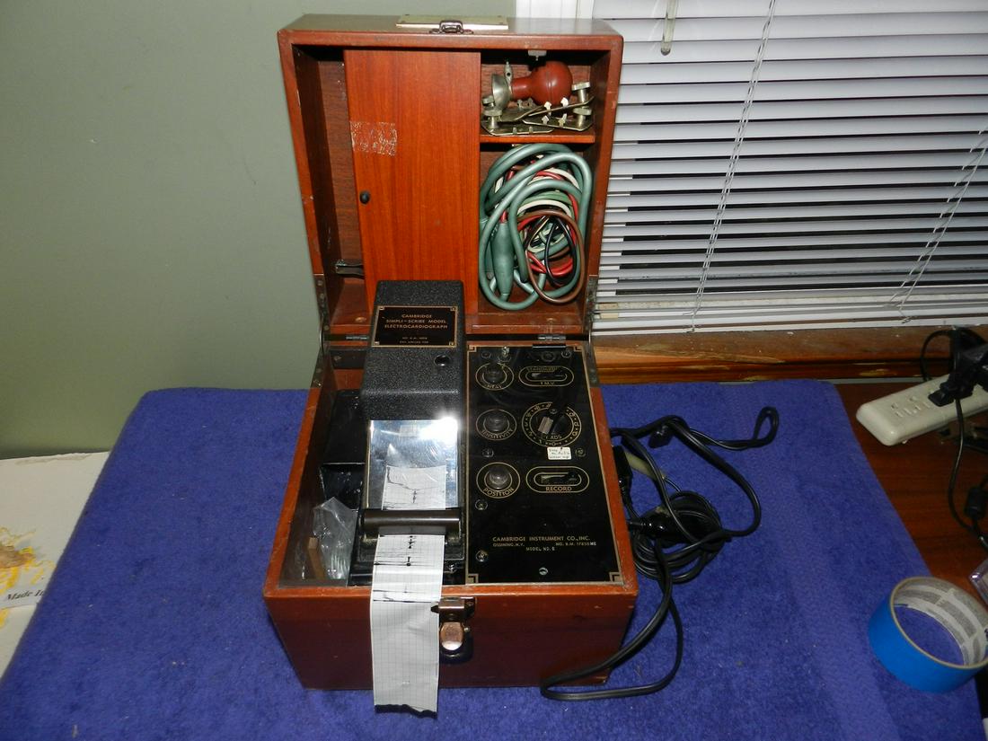 Cambridge Portable Electrocardiograph Works (1 of 1)
