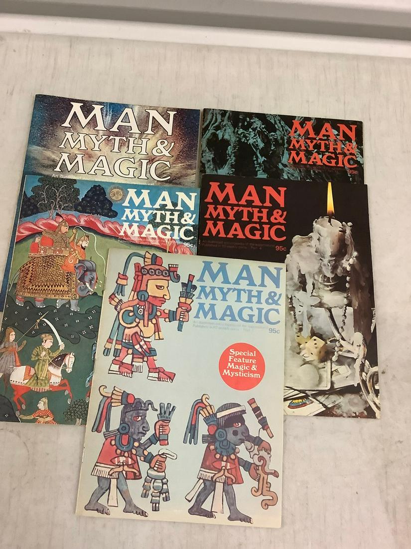 Lot of Man Myth & Magic Magazines (1 of 1)