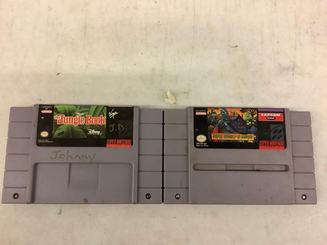 Two Super Nintendo Games (1 of 1)