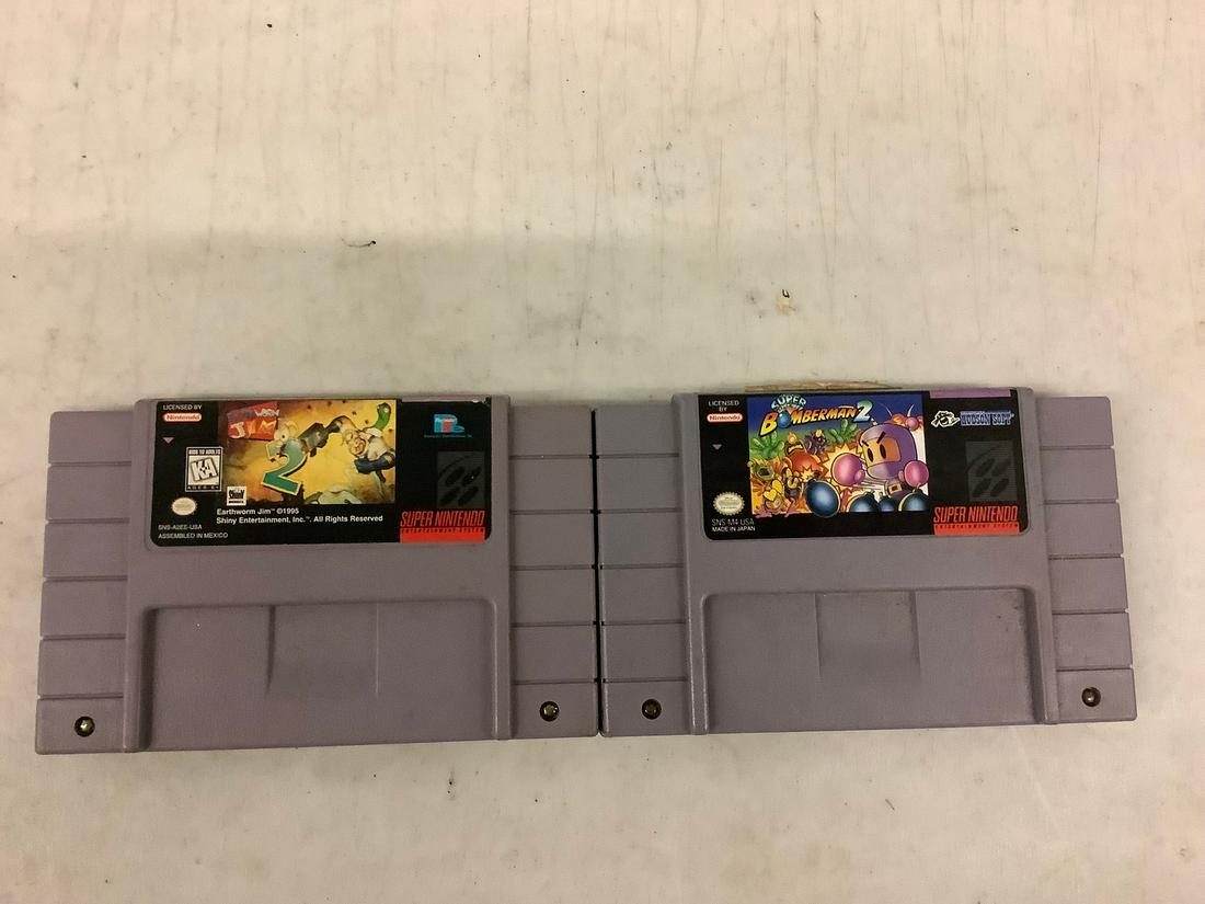 Two Super Nintendo Games (1 of 1)