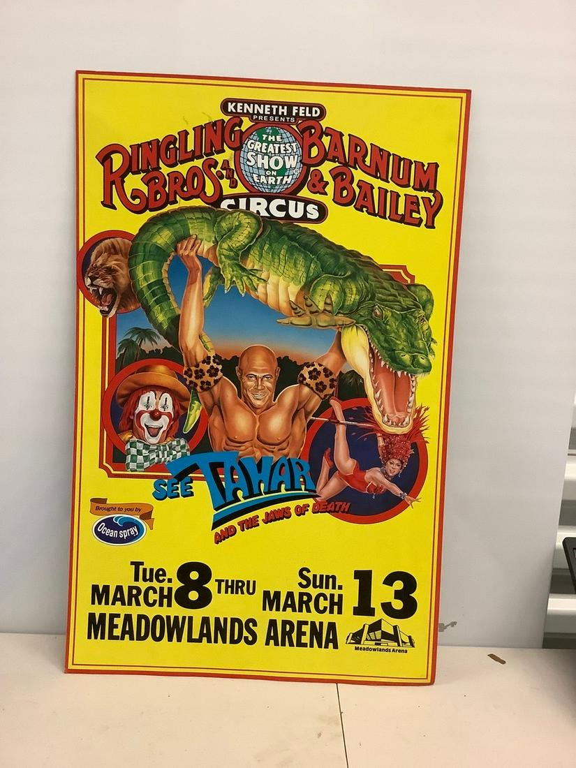 Ringling Brothers poster 22x14 (1 of 1)