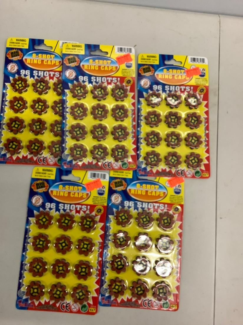lot of 5 8 shot ring caps (1 of 1)