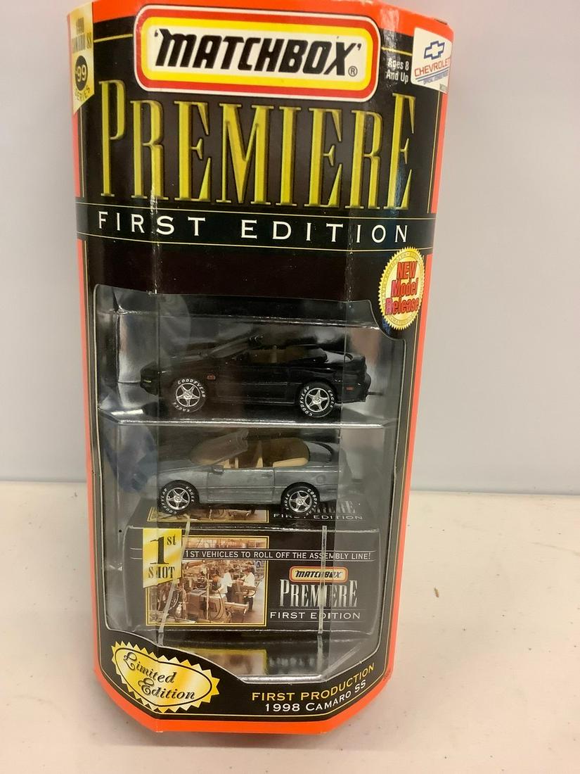 Matchbox Premiere first edition in box 1998 Camaro SS: Matchbox Premiere first edition in box 1998 Camaro SS