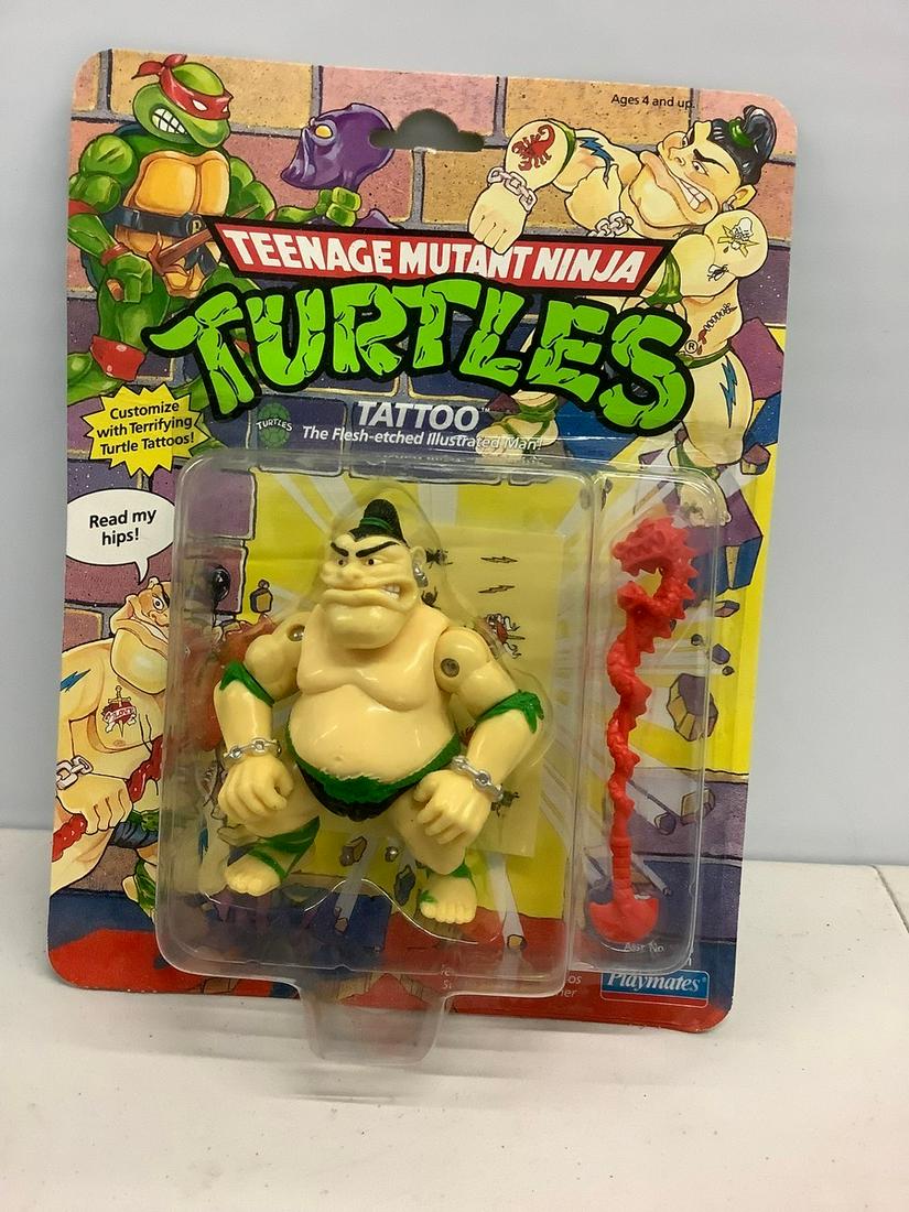 Vintage 1990 Teenage mutant ninja turtles figure new in (1 of 1)