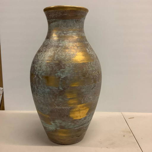 Stangl Pottery Vase Chip On Lip 10 Inch Tall