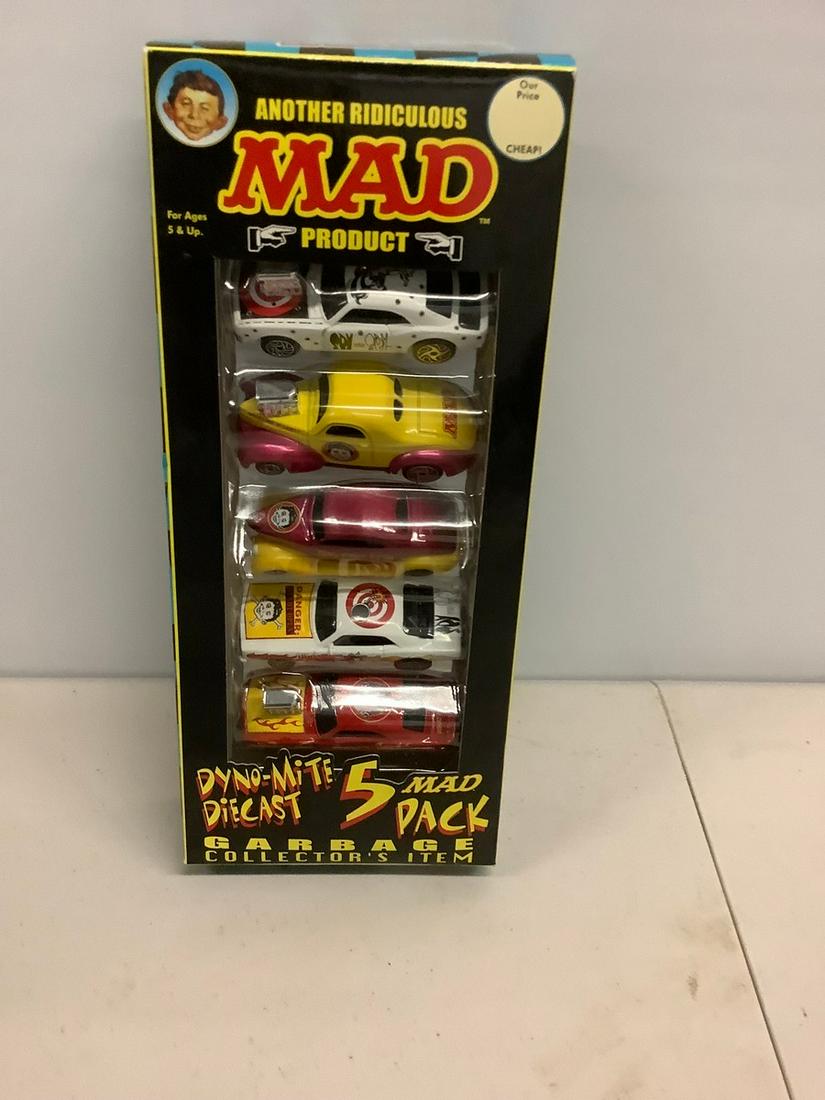 MAD Magazine diecast cars new in box: MAD Magazine diecast cars new in box