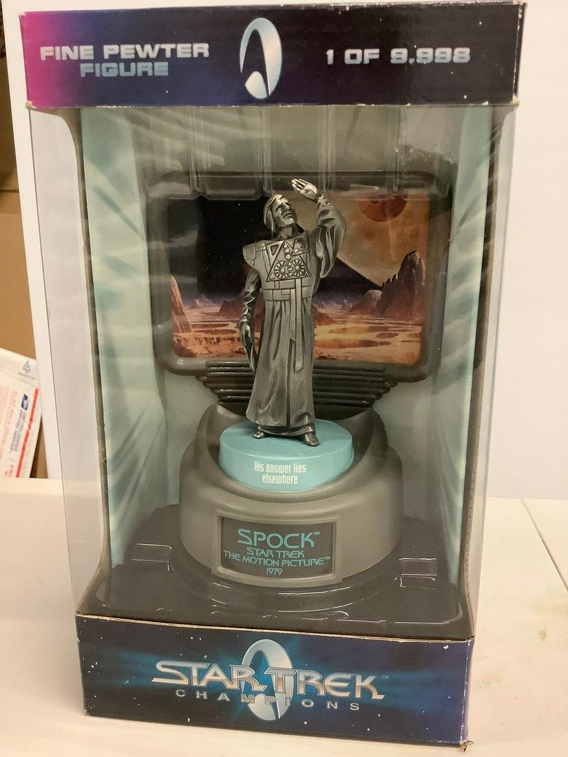 1979 Spok pewter figure limited edition with COA (1 of 1)