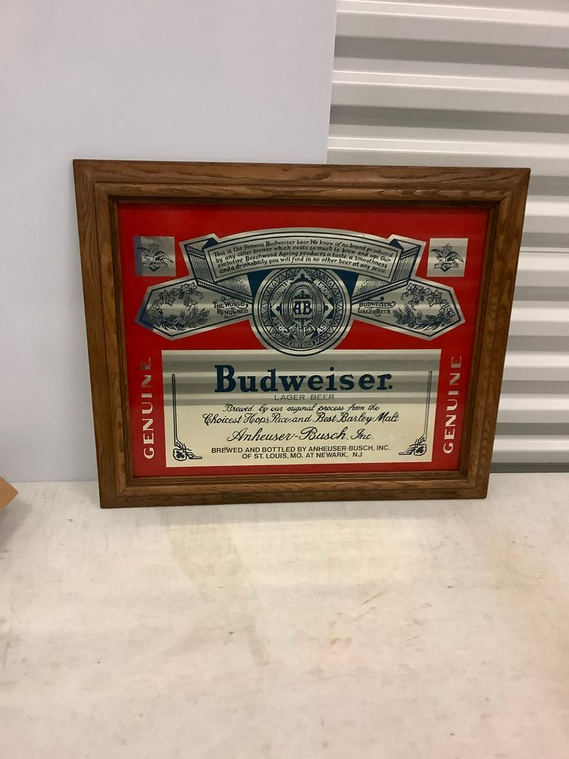 Budweiser bar sign mirror 20x24 (1 of 1)
