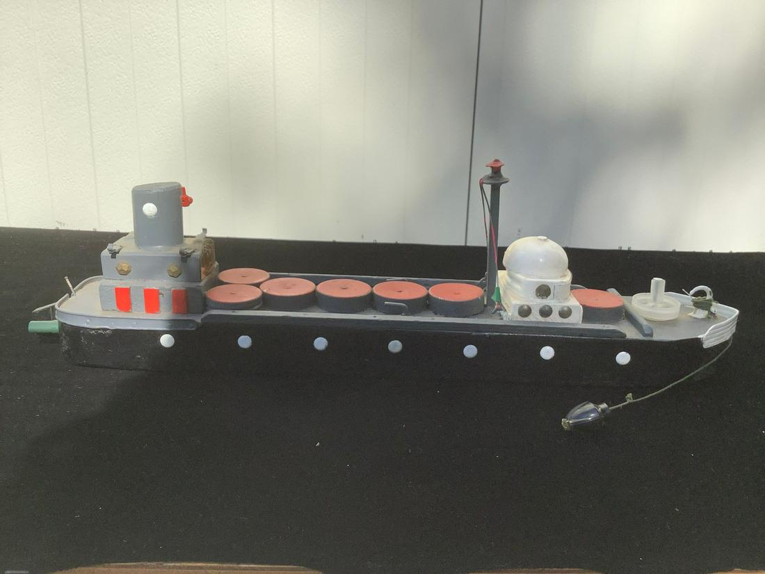Handmade Wooden Boat 21 in.: Handmade Wooden Boat 21 in.