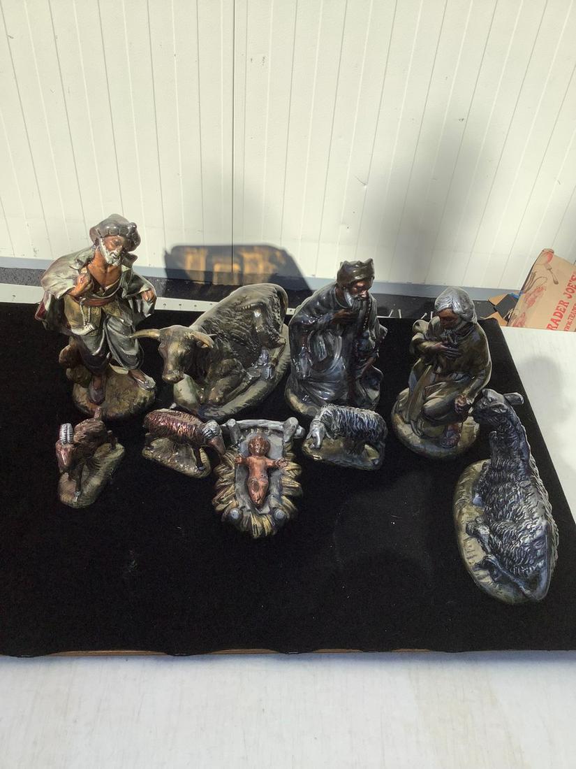 Ceramic Nativity Set (1 of 1)