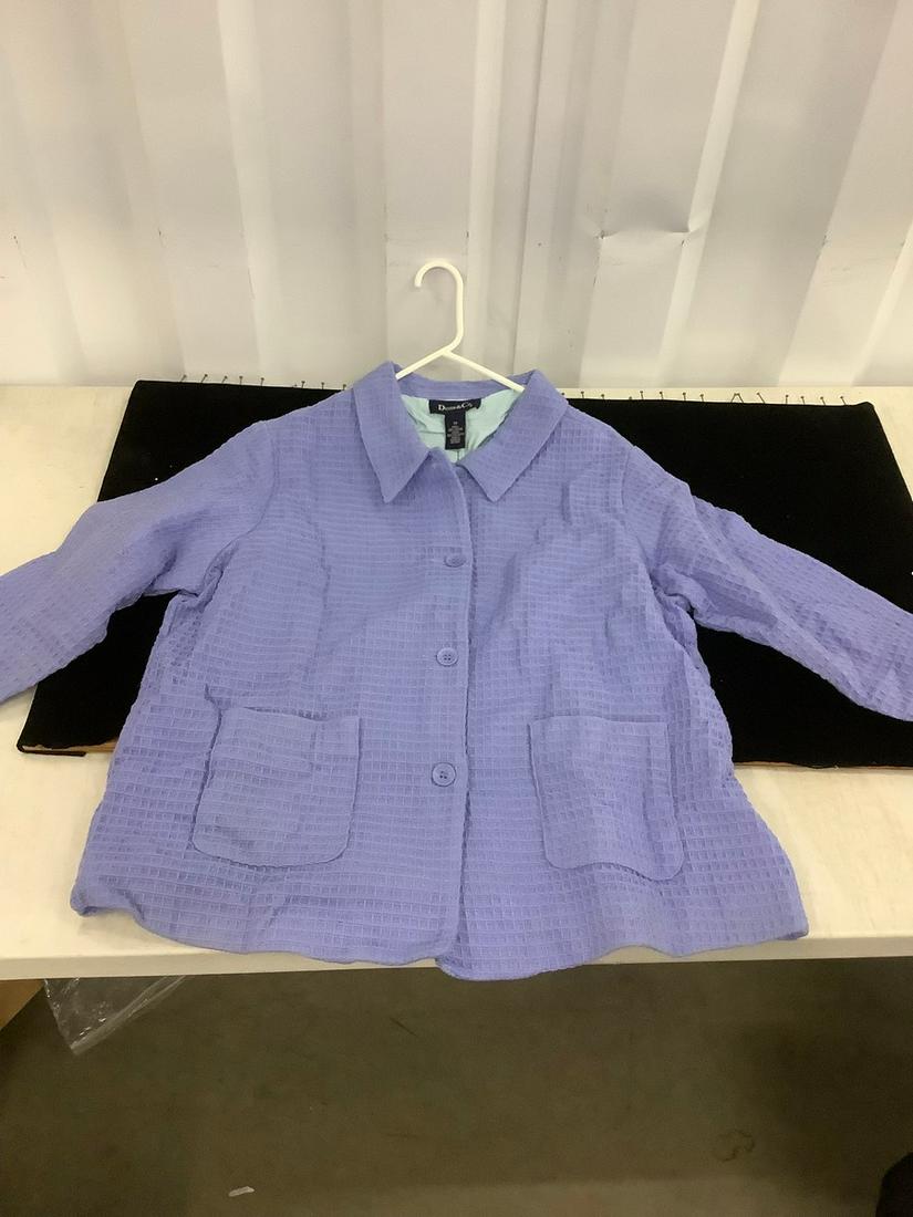 Women's Denim and Company Jacket Size 1X (1 of 1)