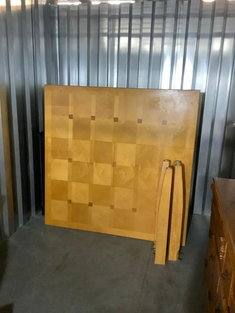 Solid Wood Dining Room Table 60x60 37 in. Tall (1 of 1)