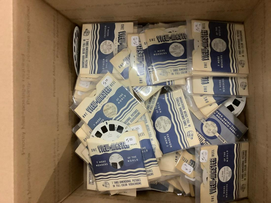 Lot of View Master Reels (1 of 1)