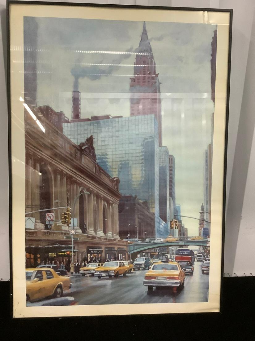 New York City framed print 30 x 21 (1 of 1)