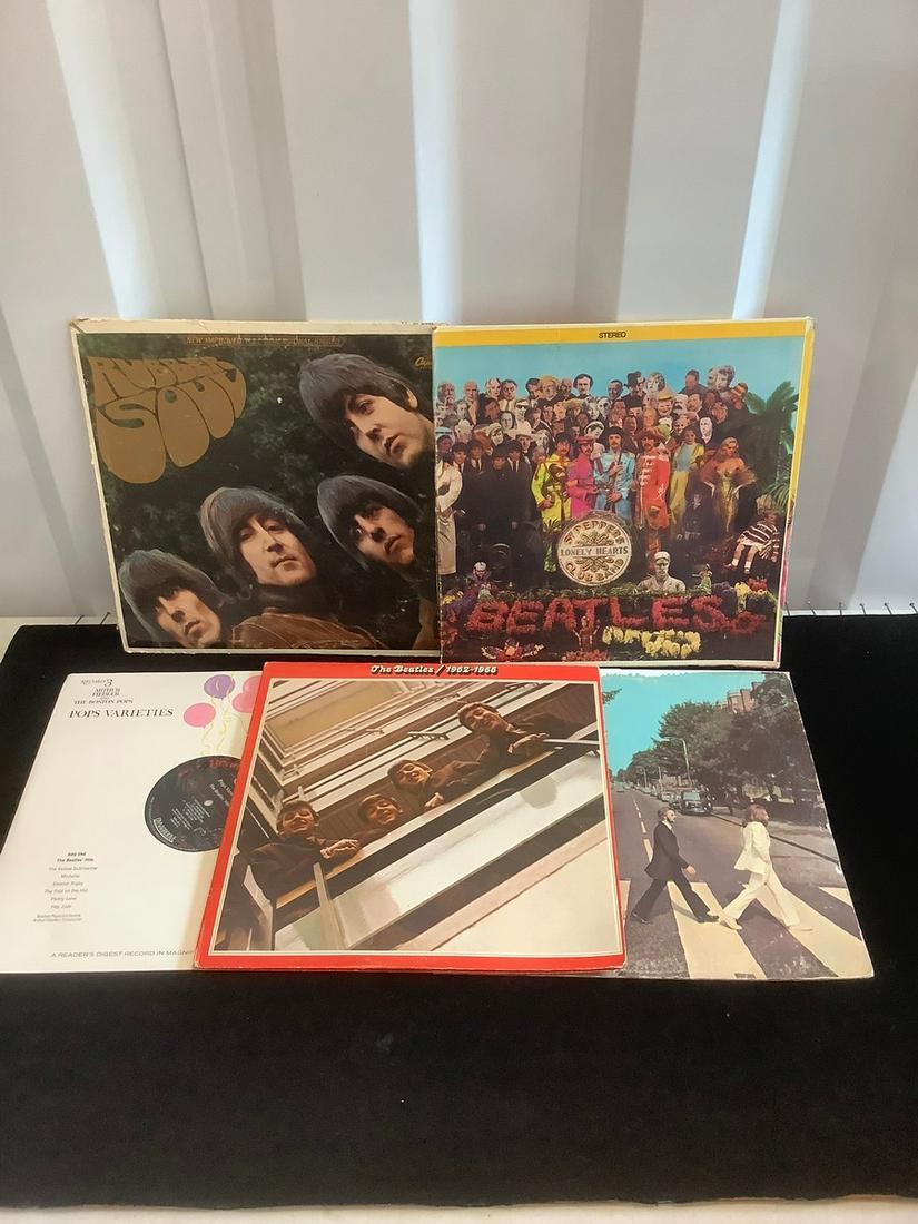 Lot of Beatles records (1 of 1)