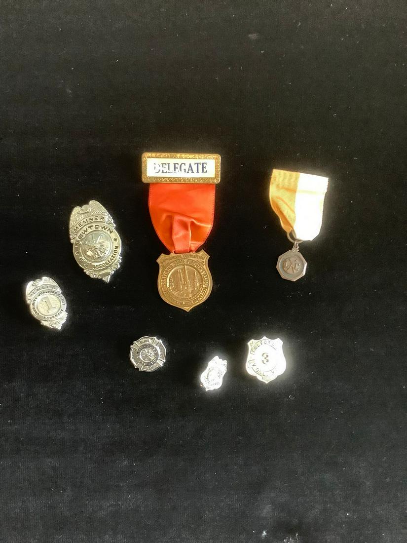 lot of police and fireman badges (1 of 1)