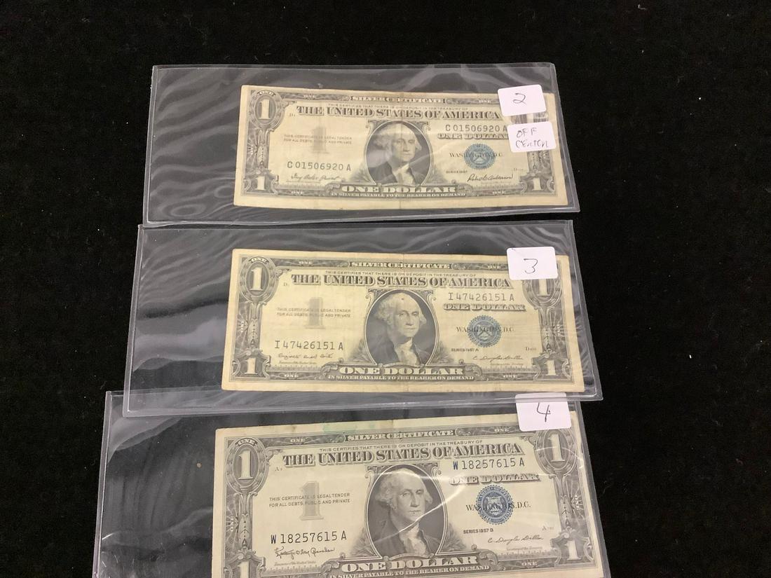 Lot of One Dollar Silver Certificates: Lot of One Dollar Silver Certificates