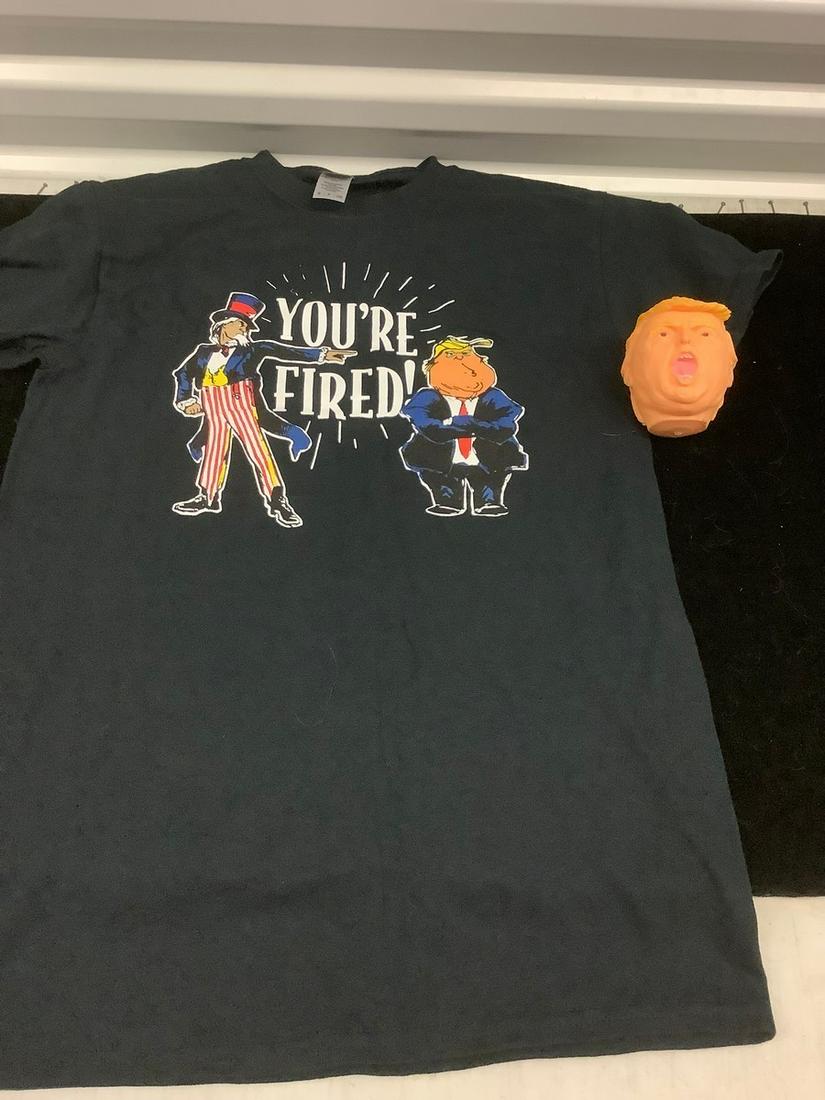 Trump Head & "You're Fired" T-Shirt (1 of 1)