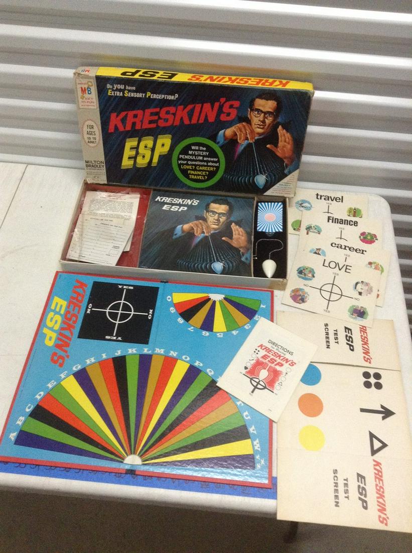 1966 Kreskin's ESP Game - Appears Complete (1 of 1)