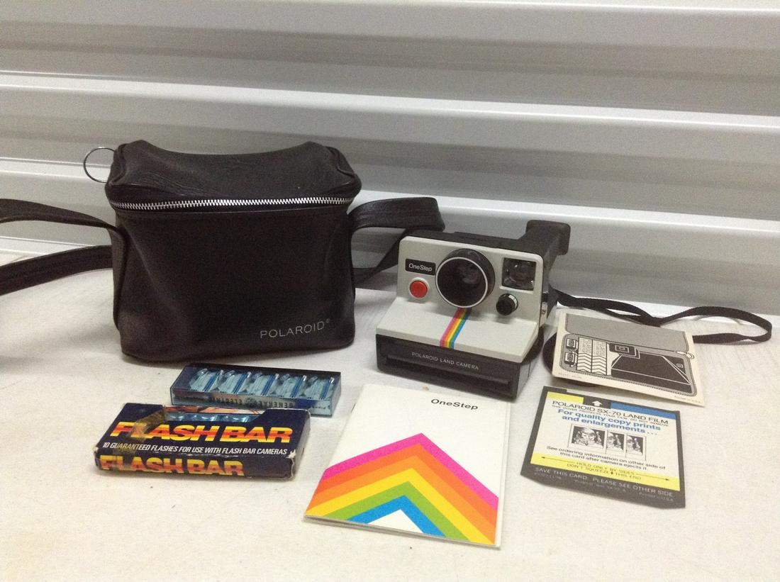Polaroid Land Camera One Step Instant Camera with case, (1 of 1)