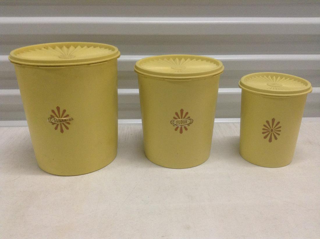 Vintage Tupperware Nesting Canister Set (1 of 1)