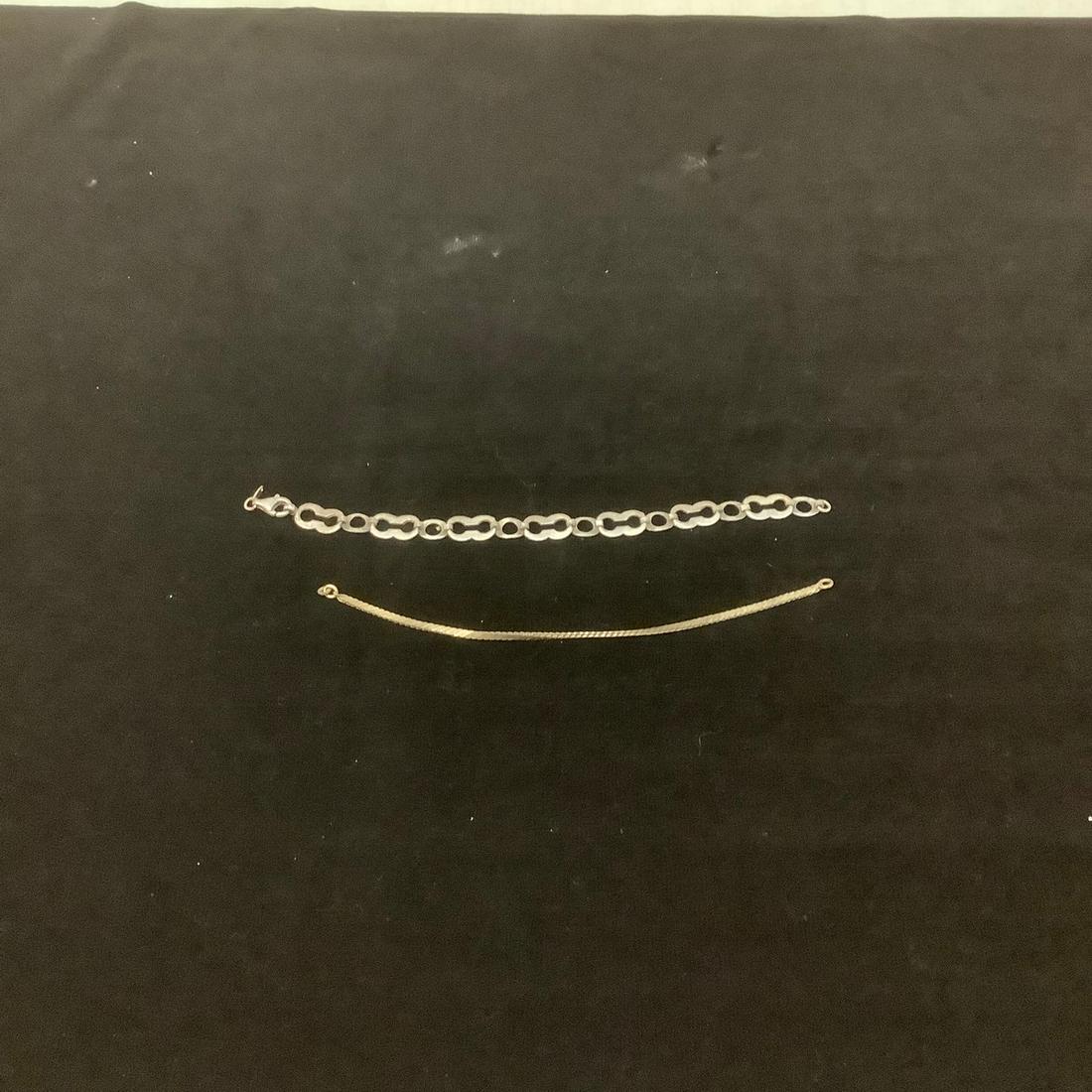 Two Sterling Bracelets Longest 7 in. (1 of 1)