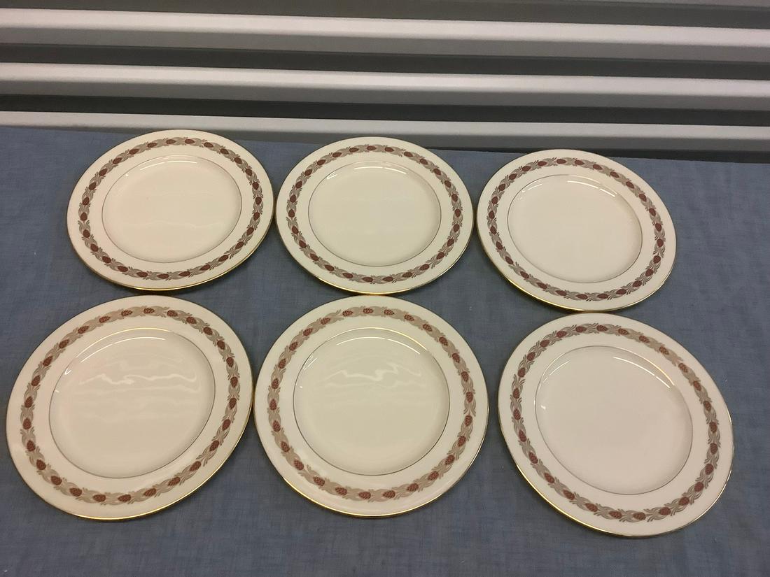 Set of 8 Lenox Dessert Dishes (1 of 1)