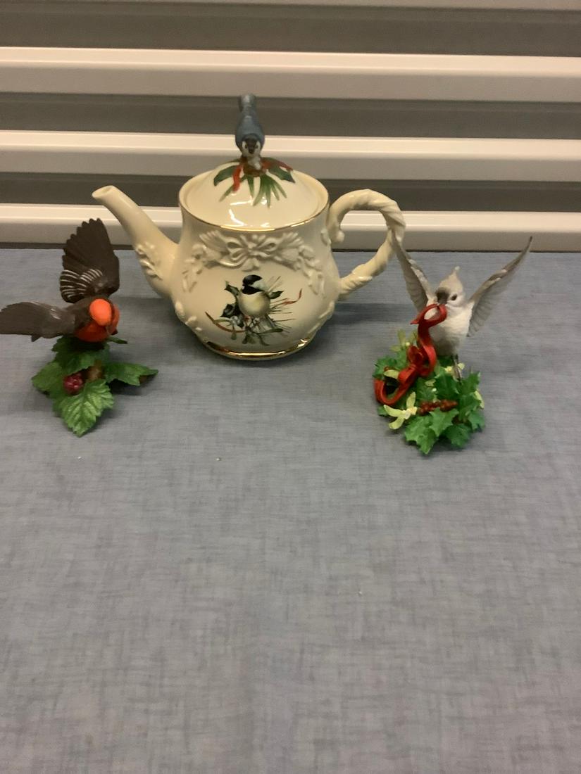 Lenox Winter Greetings Teapot and More: Lenox Winter Greetings Teapot and More