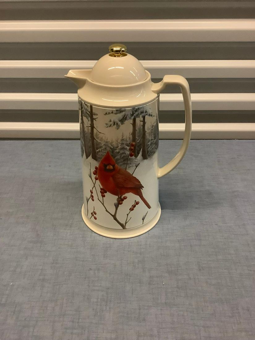 Lenox Winter Greetings Scenic Thermal Carafe: Lenox Winter Greetings Scenic Thermal Carafe