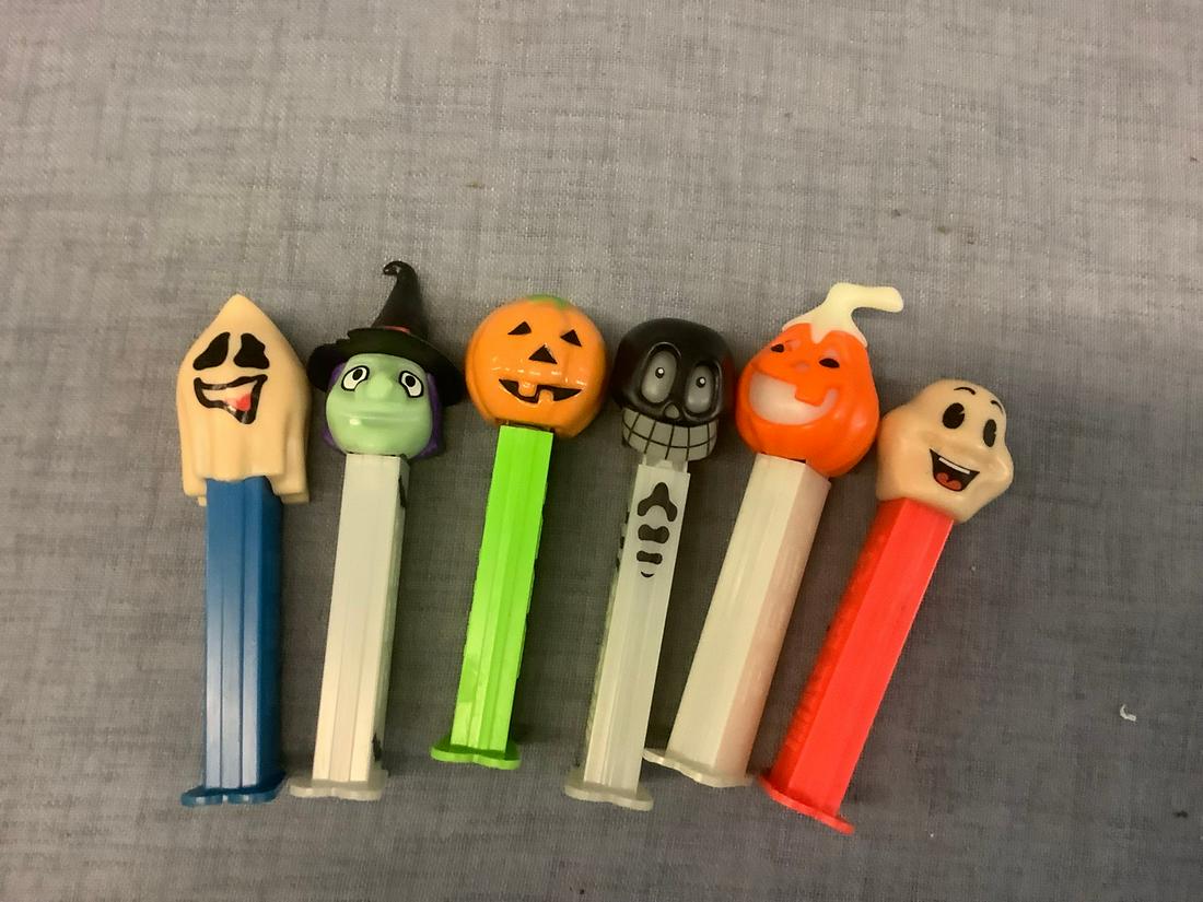 Six Vintage "Made in Hungry" Pez Dispensers: Six Vintage "Made in Hungry" Pez Dispensers