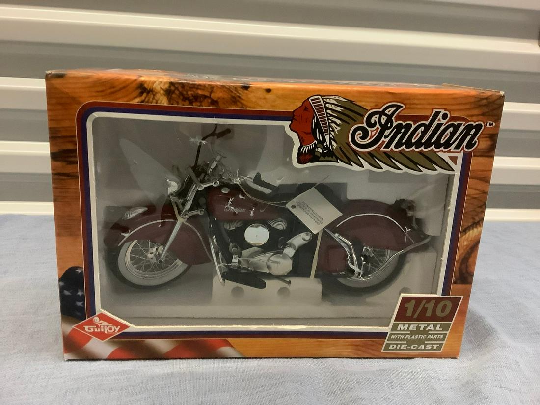 Sealed "Indian Chief" 1/10 Diecast Motorcycle Model (1 of 1)