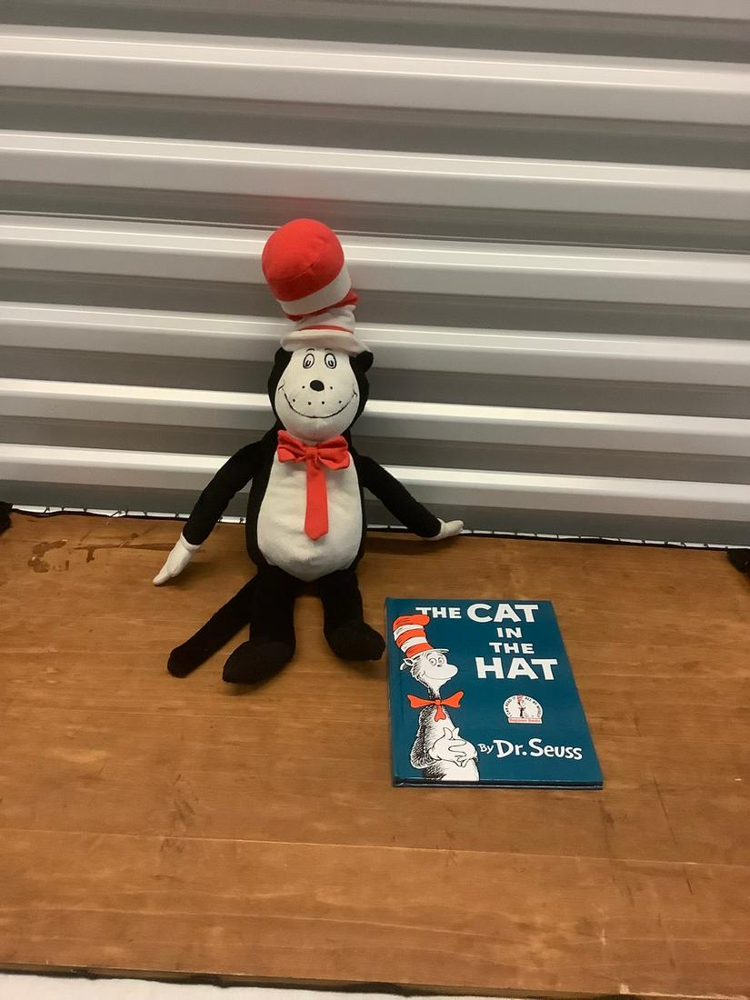 Dr. Seuss "Cat in the Hat" Doll & Book (1 of 1)