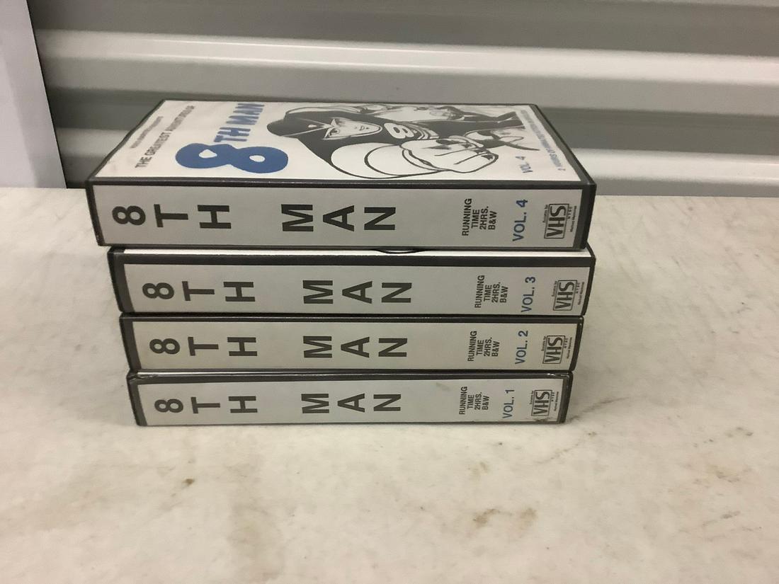 Lot of 8th Man VHS Tapes: Lot of 8th Man VHS Tapes