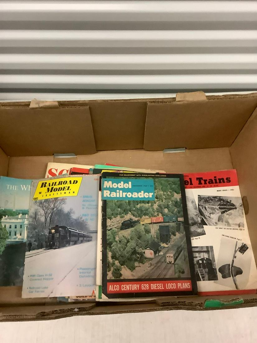 Lot of Vintage Railroad Model magazines and more (1 of 1)