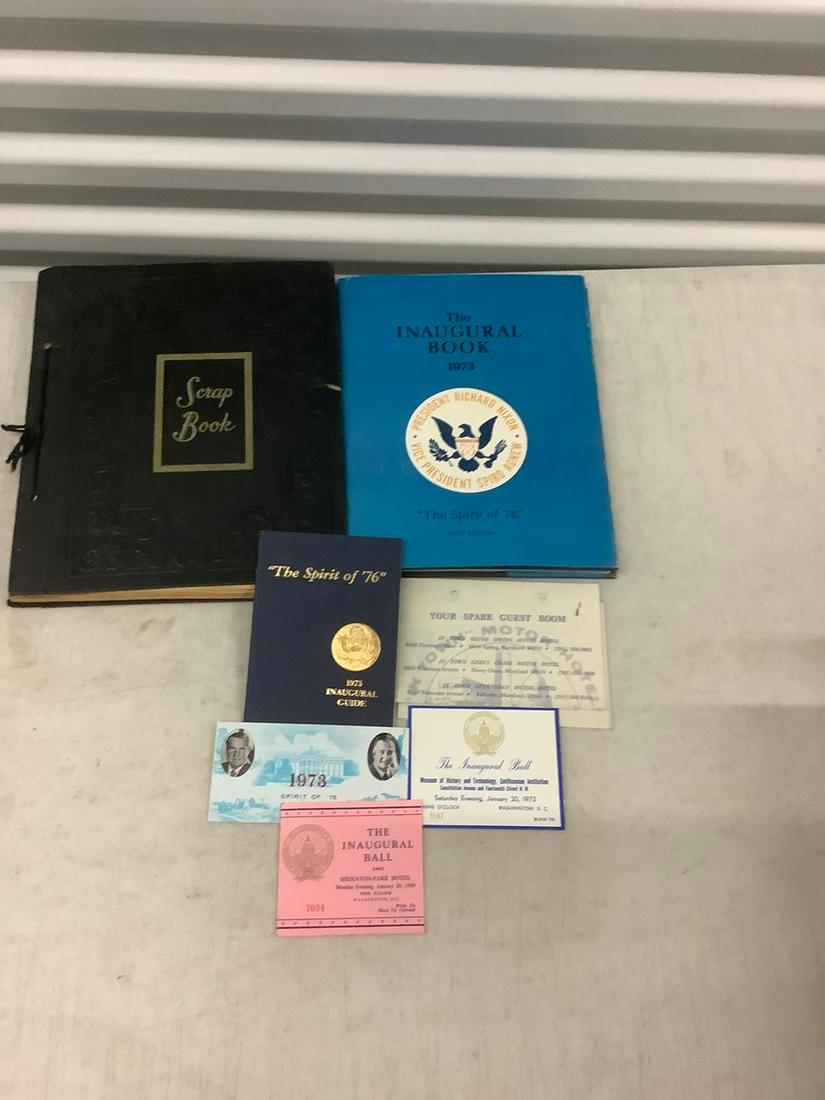1973 Inaugural Book (Richard Nixon) and More (1 of 1)