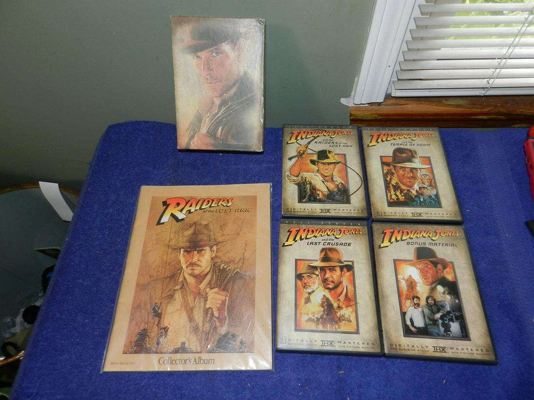 Indiana Jones DVD Box Set + Raiders Collectors Edition (1 of 1)
